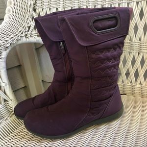 Patagonia Fiona Quilted Boots, Deep Purple